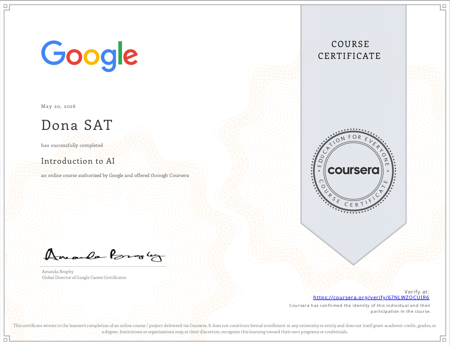 Introduction to AI